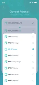 Image Converter JPEG PNG HEIC screenshot #8 for iPhone
