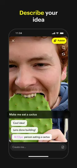 Easy Lens By Snap Inc. iPhone Screenshot 1