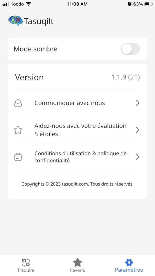 #8. Tasuqilt (iOS) بواسطة: ScorecardBI Technologies
