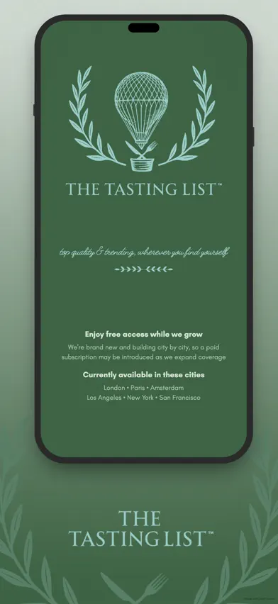 The Tasting List screenshot 1