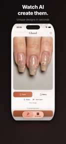 Glazed: AI Nail Design screenshot