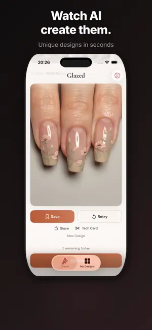 Glazed: AI Nail Design screenshot 2