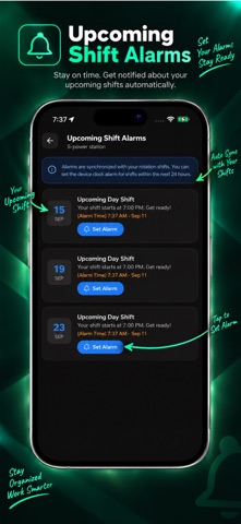 Dawamy: Smart Shift Planner Screenshot 5 of 8