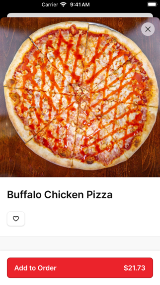 Zio's Pizzeria iPhone screenshot 4 - Food & Drink app