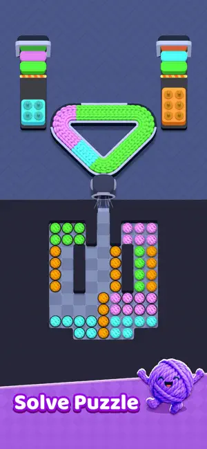 Wool Roll - Thread Puzzle screenshot 3