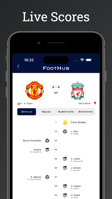 Foothub・Foot Live Score・Uefa