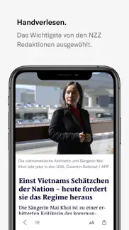 nzz e-paper iphone bildschirmfoto 2