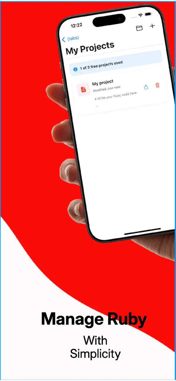 #3. RubyPad (iOS) Podle: Dalvin Digital