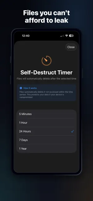 UltraLocked: Secure File Vault screenshot 1