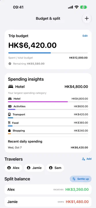 Plavia: Trip & Travel Planner screenshot 4