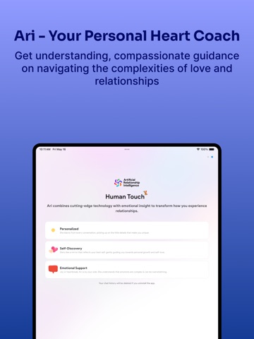 Happie Social iPad screenshot
