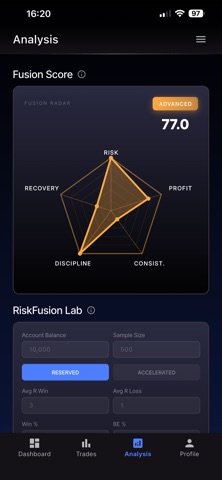 RiskFusion screenshot