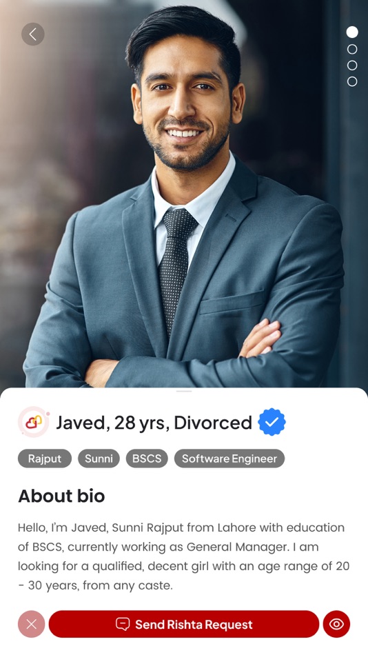 #3. Rishta Dil Ka - Matrimony App (iOS) 由: Webicosoft (Private) Limited