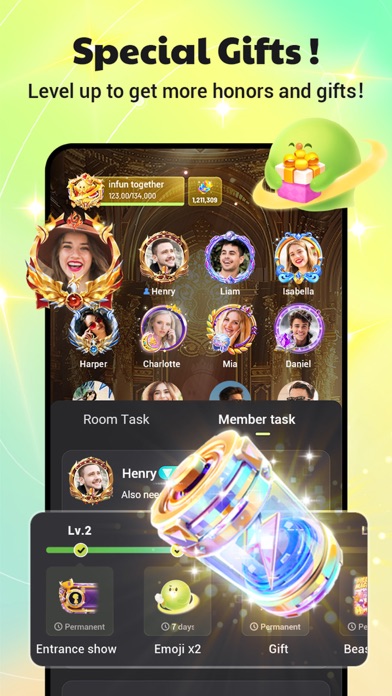 infun: Group Voice Chat Rooms Screenshot