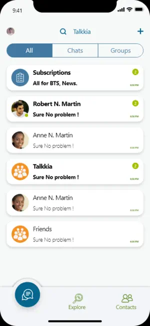 Talkkia screenshot 4
