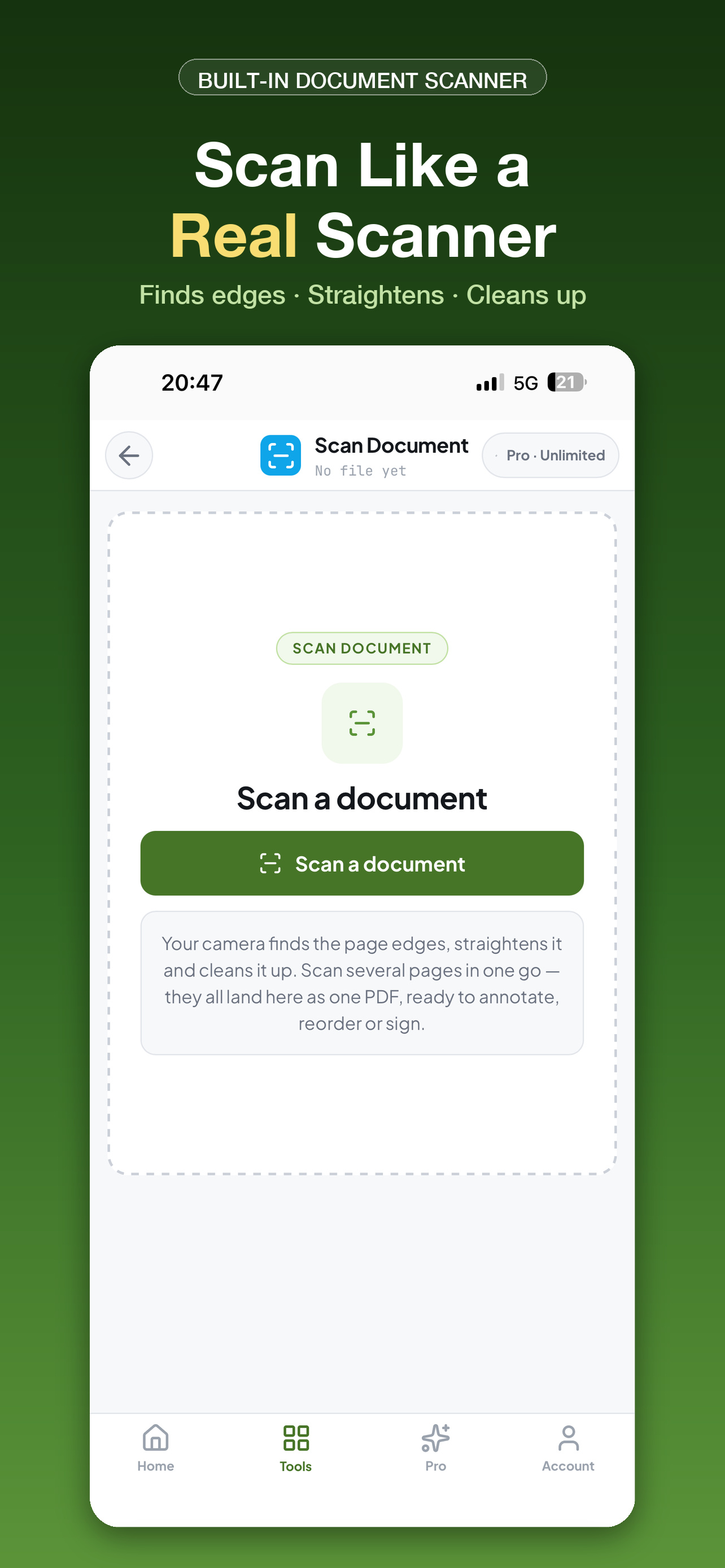 RaptorPDF: PDF Editor-Scanner screenshot 2