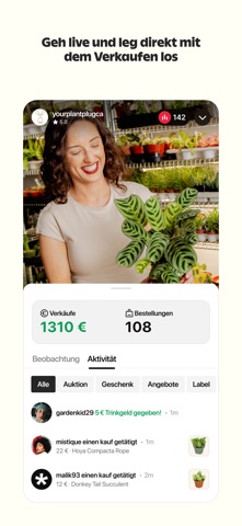 Whatnot: Shop, Sell, Connect App Store preview screenshot 5