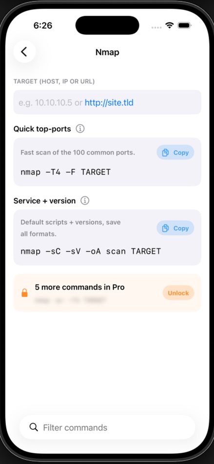 #5. OffSec ToolBox (iOS) Oleh: Vinod Kumar Domatoti