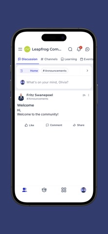 Leapfrog Community iPhone screenshot 3