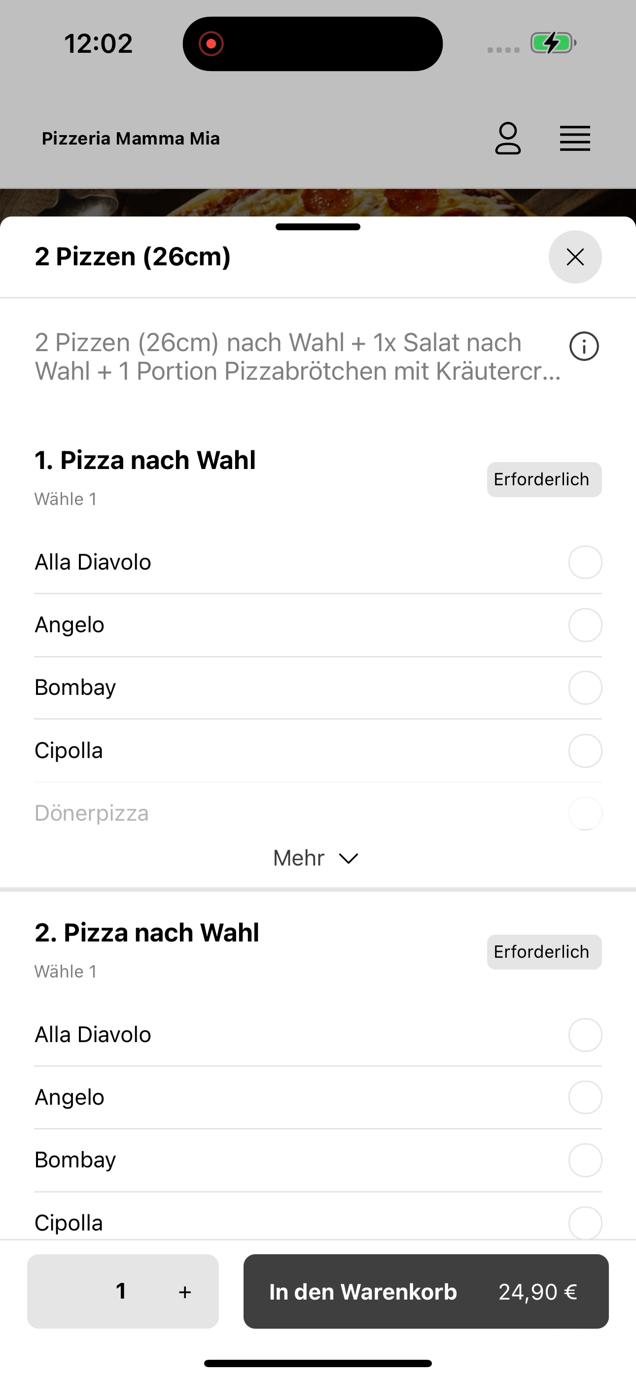 Pizzeria Mamma Mia Castrop screenshot 6