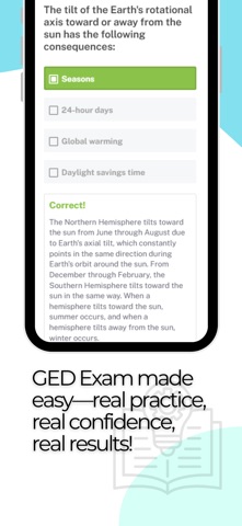 GED Practice Test Screenshot 4 of 5
