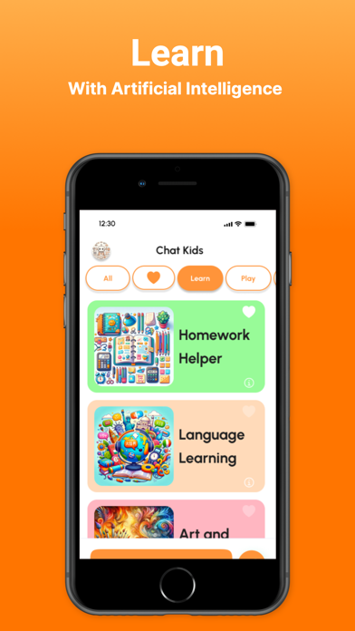 Chat Kids: Safe AI for Family Screenshot