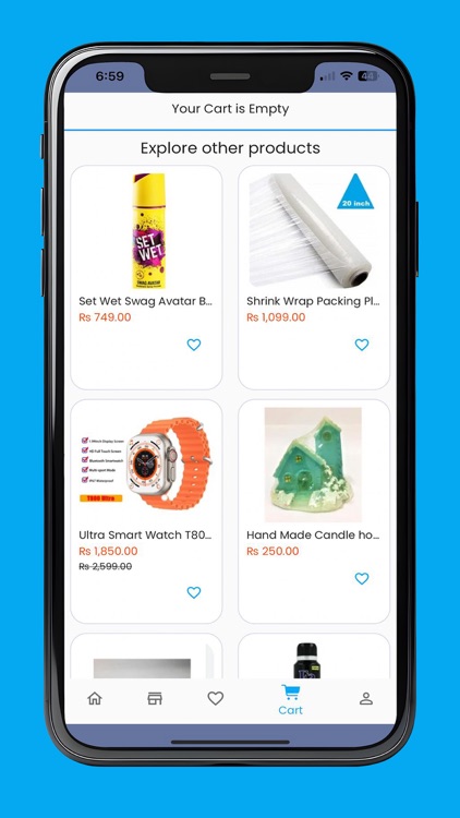 Wensta Online Shopping App