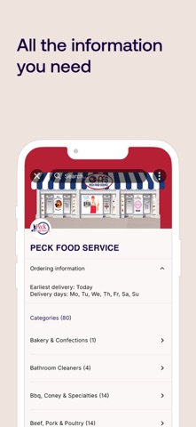 Peck Food Service Screenshot 3 of 5