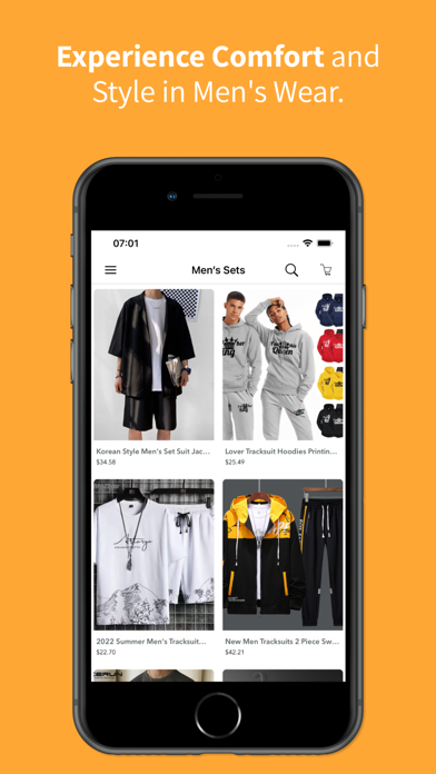 Mens Clothing by Fashion Man Screenshot