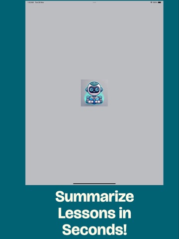 Goth AI: Study AI Helper GPT4o iPad screenshot