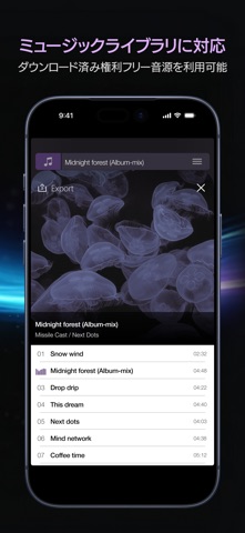 PSOFT Audio Player のスクリーンショット