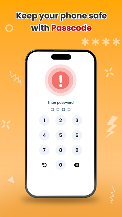 Don't touch phone: Alarm Screenshot