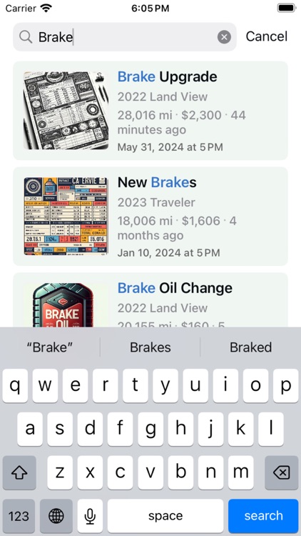Car Services Log screenshot-3