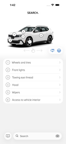 BMW Driver's Guide iPhone screenshot