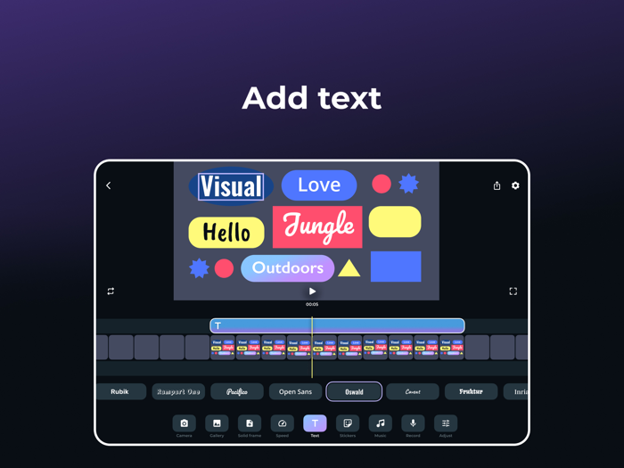 Sway Motion lapse video editor