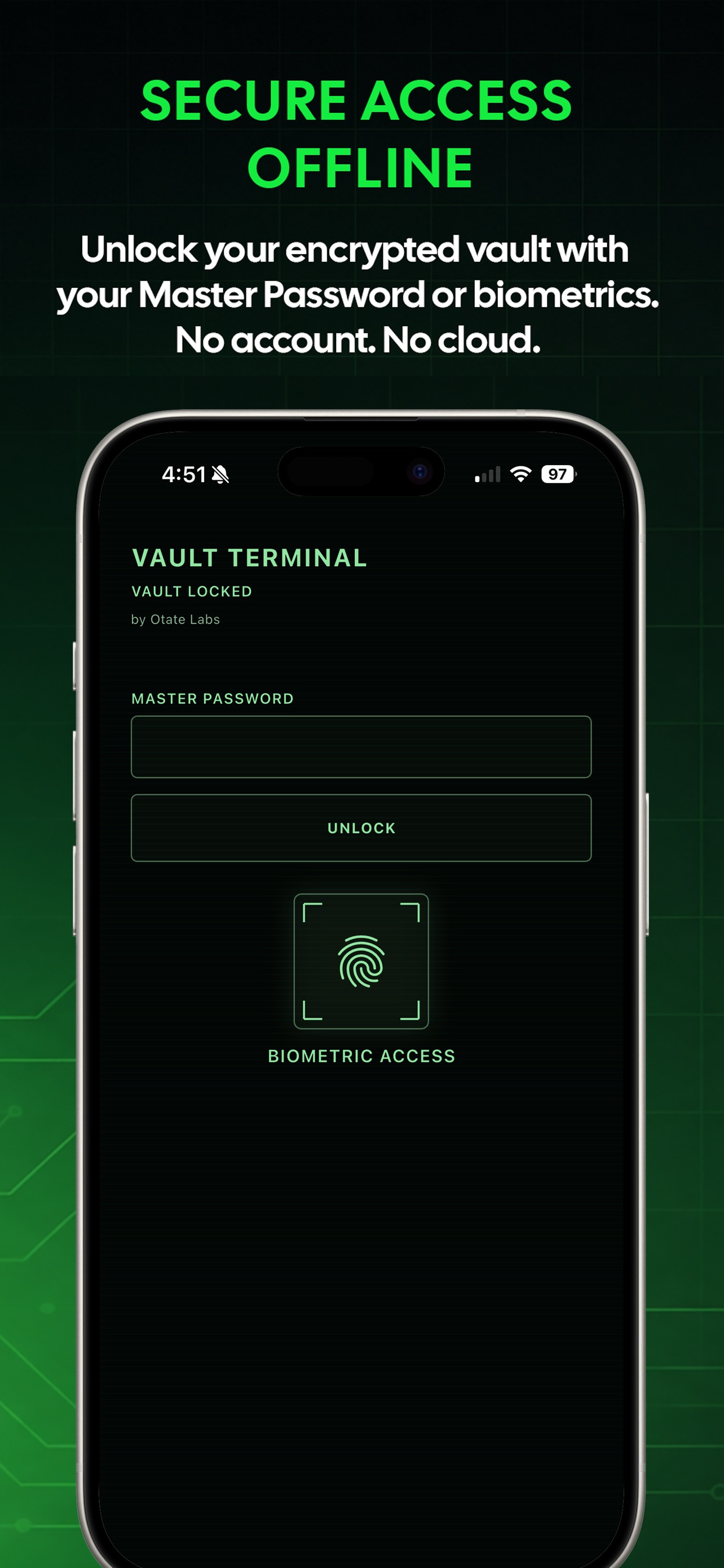 Screenshot 7 of Vault Terminal: Password Safe