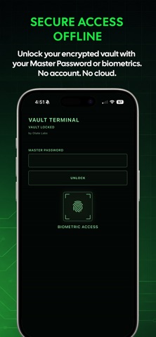 Vault Terminal: Password Safe Screenshot 7 of 7