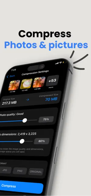 Compress All: PDF, Image Video screenshot 2