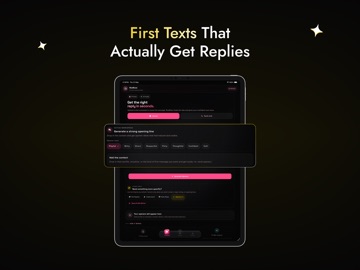 RizzMuse: AI Dating Replies iPad screenshot