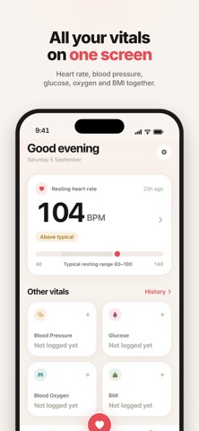 Heart Tracker - Blood Pressure 스크린샷 4