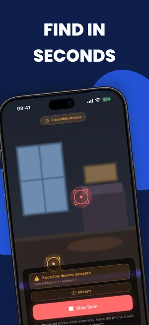 Camera Detector - Spy Cameras screenshot 1