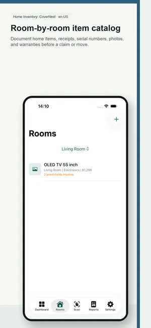 Home Inventory: CoverNest screenshot 3