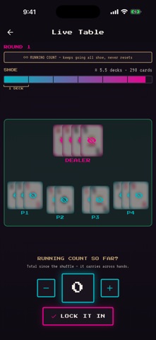 Cut Card: Card Counting Coach screenshot 7