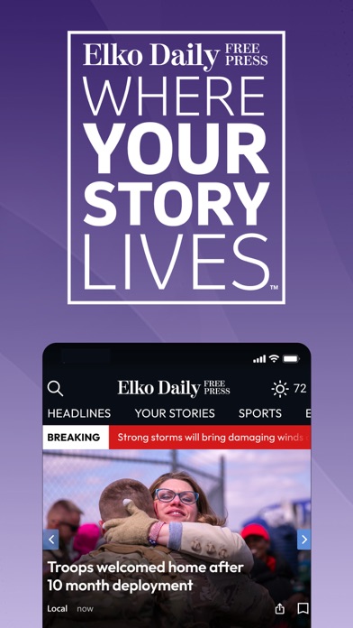 Elko Daily Free Press Screenshot