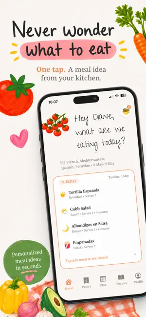 Meal Planner AI : What to Eat screenshot 1