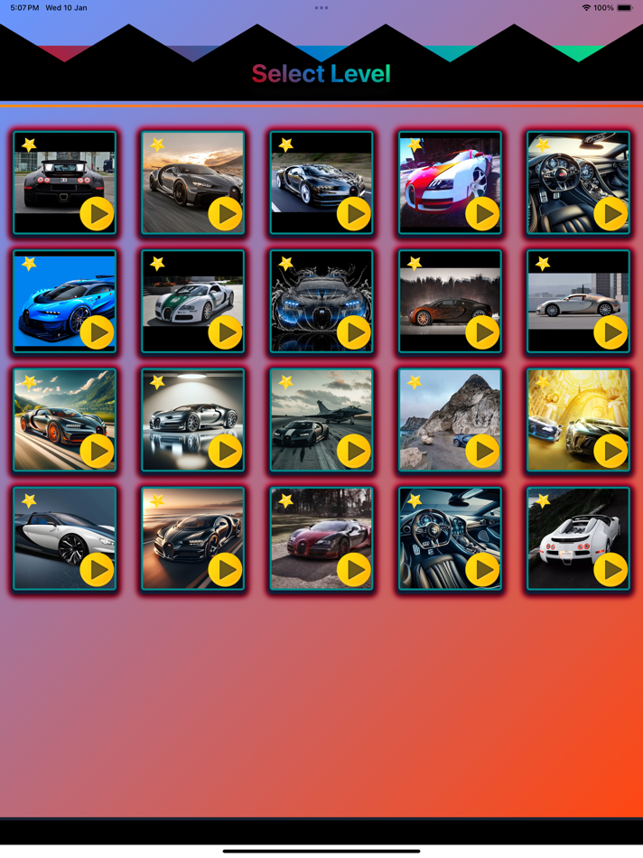 #1. Bugatti Game (iOS) 由: rohit aneja