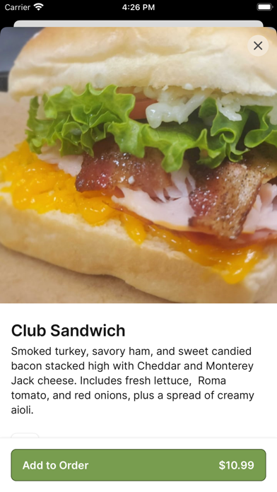 Field House Deli Screenshot