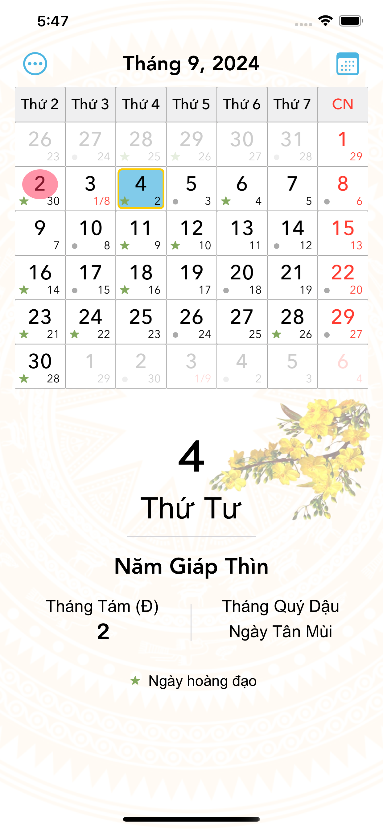Lịch VN