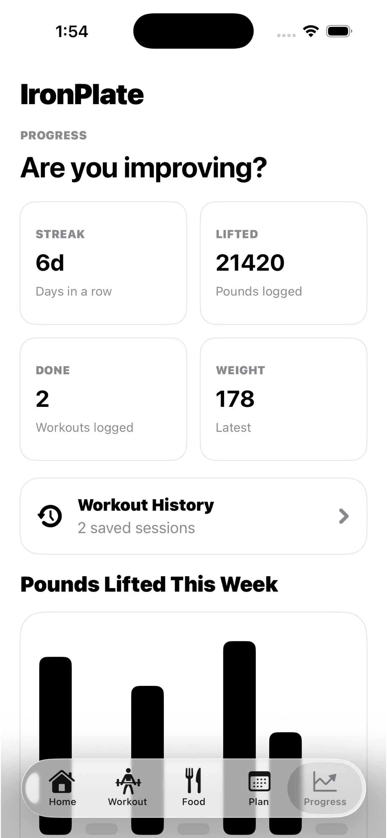 IronPlate Fitness screenshot 5