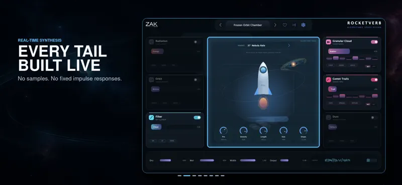 RocketVerb: Space Reverb screenshot 2 of 8